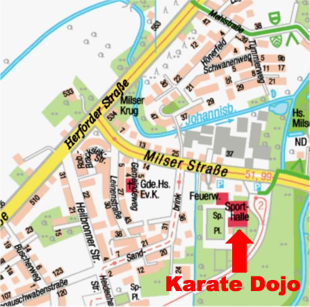 Anfahrt aus der City